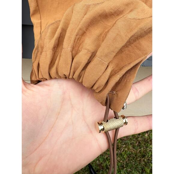 SILVIA TCHERASSI Darnell Cargo Pant Camel Medium M - Picture 5 of 9